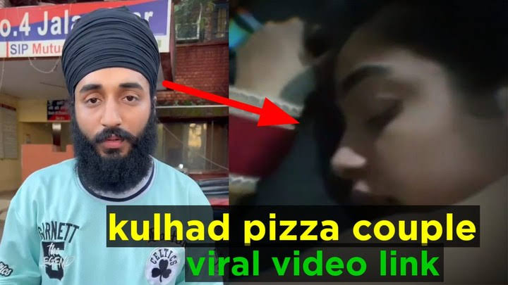 Kulhad Pizza Couple New Viral Video , Watch Leaked Kulhad Pizza Couple Viral Full Video Link