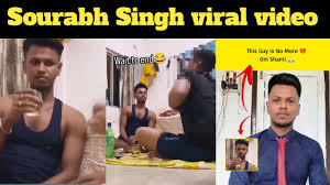 saurabh singh viral video, sourav singh drunk, drinking boy viral videos