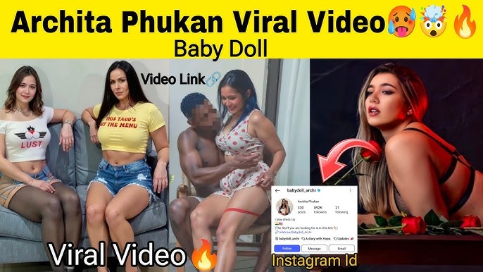 Archita Phukan American Viral Video: A moment that took the internet by storm , Babydoll Archita Viral Video