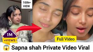Sapna Shah 18+ Video Viral  , Tiktoker Sapna Shah Full Viral Video Link Download