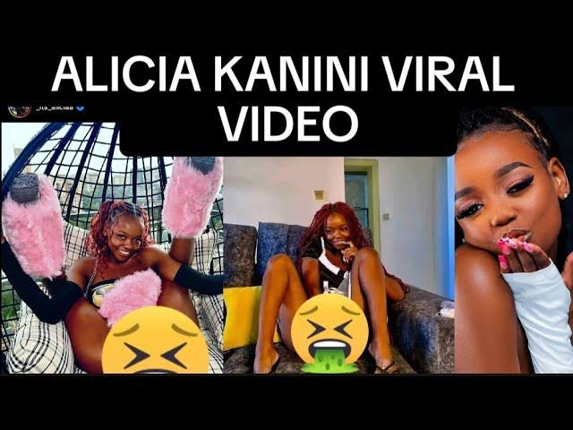 Alicia Kanini Telegram Viral Video ,  Alicia Kanini Viral Video Download Link