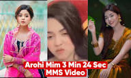 Arohi Mim Viral Video Telegram Link ,  Tiktok Star Arohi Mim New 3 Minute Video Viral Link